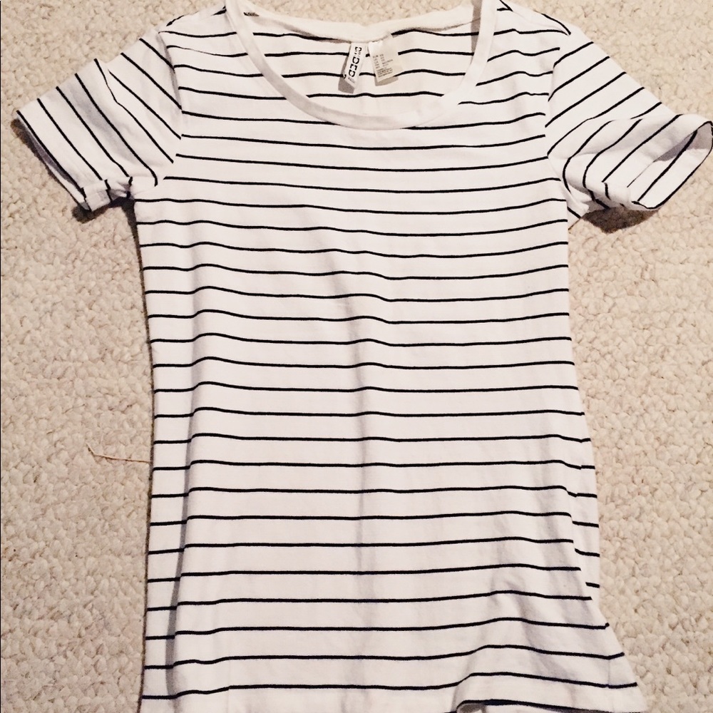 Striped H&M Tee